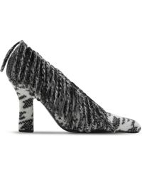Burberry - Sweep 100mm Checked Pumps - Lyst