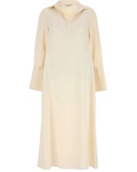 Max Mara - Ossola Kleid mit Spreizkragen - Lyst
