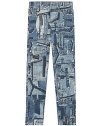 Roberto Cavalli - Patchwork Capsule Collection Skinny Jeans - Lyst