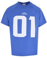 FAMILY FIRST - Crew Neck T-Shirt - Lyst