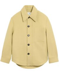 Ami Paris - Button-Up Wool Jacket - Lyst