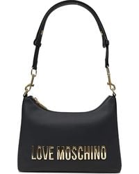 Love Moschino - Logo-plaque Shoulder Bag - Lyst
