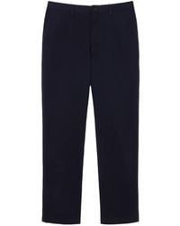 Lacoste - Pantalon Chino En Coton À Coupe Droite - Lyst