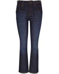R13 - Mid-rise Cropped Jeans - Lyst