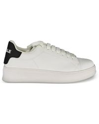 Gaelle Paris - Logo-Print Lace-Up Sneakers - Lyst