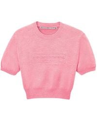 Alexander Wang - パフスリーブ ニットトップ - Lyst