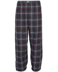 Henrik Vibskov - Eclipse Check-Print Trousers - Lyst