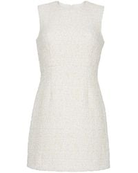 Adam Lippes - Peplum Mini Dress - Lyst