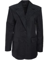 Roberto Cavalli - Devoré-Effect Blazer - Lyst