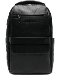 Piquadro - Sac À Dos Solm En Cuir - Lyst