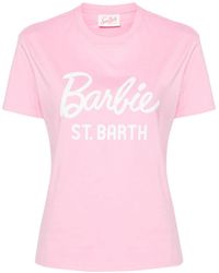 Mc2 Saint Barth - X Barbie Emilie Cotton T-shirt - Lyst
