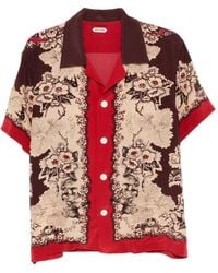 Bode - Storybook Floral-Print Short-Sleeve Shirt - Lyst