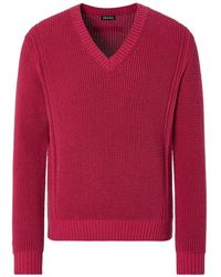 ZEGNA - V-Neck Knitwear - Lyst