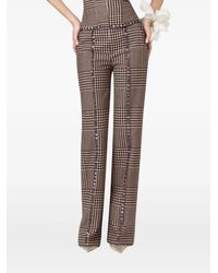 GIUSEPPE DI MORABITO - Houndstooth-Pattern Stud-Embellished Trousers - Lyst