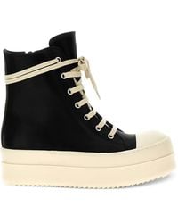 Rick Owens - Mega Bumper Leather Sneakers - Lyst