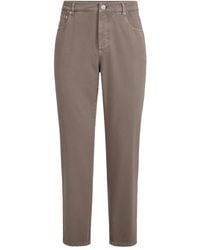 Brunello Cucinelli - ボタン ファイブポケットパンツ - Lyst