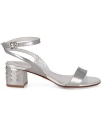 Tod's - Strappy Block Heel Sandals - Lyst