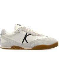 Kate Spade - Logo-Detail Lace-Up Sneakers - Lyst