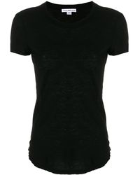 James Perse - T-Shirt mit rundem Ausschnitt - Lyst