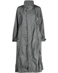 Issey Miyake - Cappotto con ruches - Lyst
