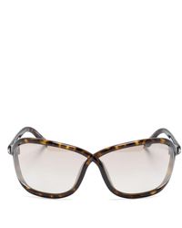Tom Ford - Fernanda Tortoiseshell Butterfly-frame Sunglasses - Lyst