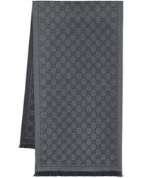 Gucci - Écharpe texturée à motif monogrammé - Lyst