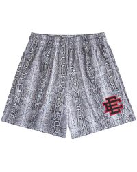 Eric Emanuel - Basic Snakeskin-Print Shorts - Lyst