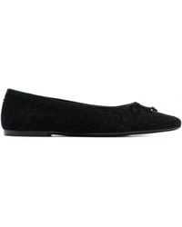 Sam Edelman - Woven Suede Ballet Flats - Lyst