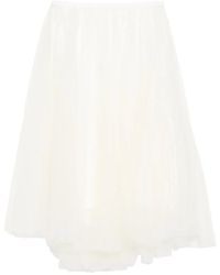 JNBY - Pleated Midi Skirt - Lyst