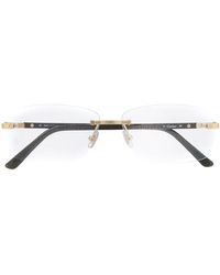 Cartier 'Santos de Cartier' Brille - Grau