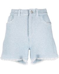Barrie - Pantalones cortos con detalle de flecos - Lyst