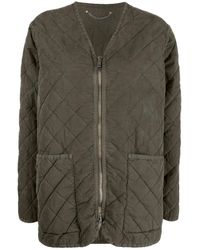 Golden Goose - Quilted Zip-Up Jacket - Lyst