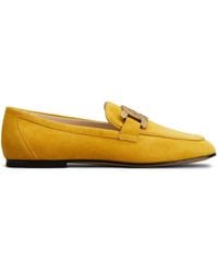 Tod's - Kate Logo-engraved Loafers - Lyst