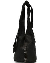 Ma+ - Staple-Detail Leather Tote Bag - Lyst