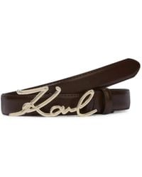 KARL LAGERFELD - K/Signature Hip Belt - Lyst