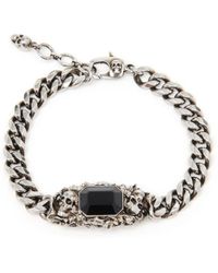 Alexander McQueen - Skull Chain Bracelet - Lyst