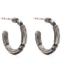 Werkstatt:münchen - Segmented Hoop Earrings - Lyst