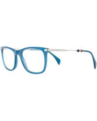 Tommy Hilfiger Eckige Brille - Blau