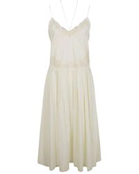 Twinset - Embroidered-Detail Dress - Lyst
