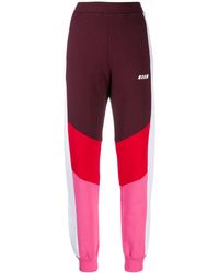 MSGM Trainingsbroek Met Logo - Rood