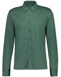 Majestic Filatures - Long-Sleeve Button-Up Shirt - Lyst