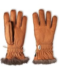 Restelli - Fur-Trim Havana Gloves - Lyst