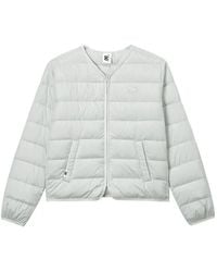Chocoolate - Gesteppte Jacke Mit Herz-Patch - Lyst