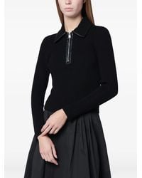 Jonathan Simkhai - Polo con cremallera en el cuello - Lyst