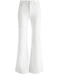 Alice + Olivia - Missa Wide-Leg Jeans - Lyst