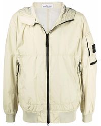 Stone Island - Compass Badge Lightweight Hooded Jacket - Lyst
