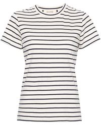 Nili Lotan - Mariela Striped Cotton T-shirt - Lyst