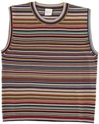 Paul Smith - Striped Merino-Wool Sweater - Lyst