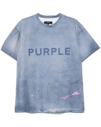 Purple Brand - Cotton T-Shirt - Lyst