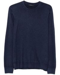 Fay - Crew-Neck Long-Sleeve Sweater - Lyst